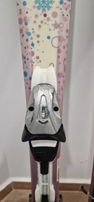 Esquís Carvin Elan Niña 100 cm en perfecto estado