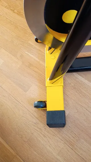 Bicicleta Spinning Reebok Negra y Amarilla