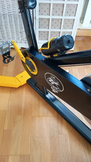 Bicicleta Spinning Reebok Negra y Amarilla