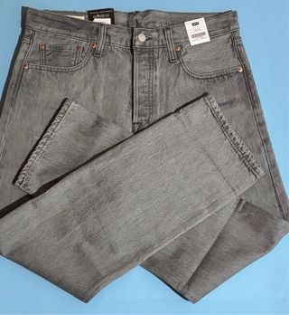 Jeans Levi's 501 Uomo W34 L30 Grigio
