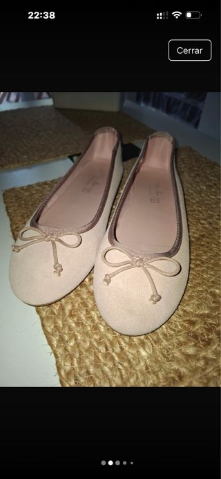 Bailarinas ante rosa