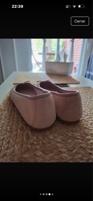 Bailarinas ante rosa