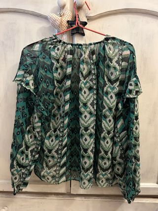 Blusa Zara Estampada