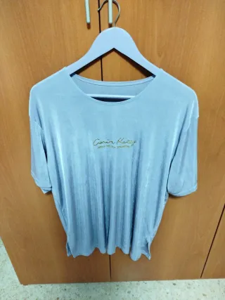 Blusa gris mujer con estampado