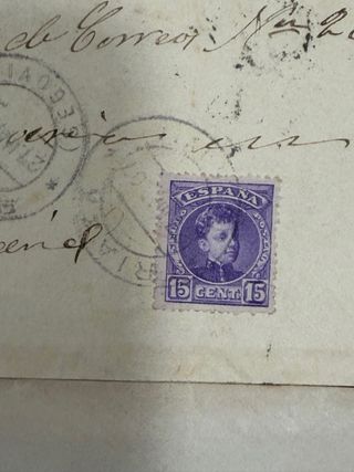 Cartas y sobres España. Historia postal. Madrid.