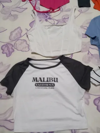 Lote 8 Tops Talla S Varios Modelos