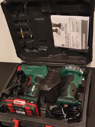 Compresor y bomba Parkside X20VTEAM