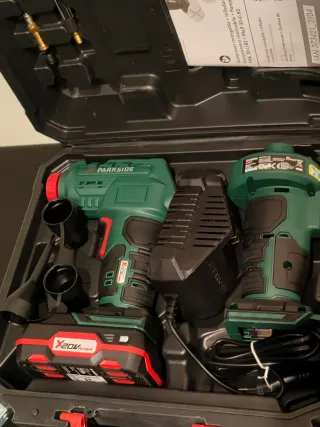 Compresor y bomba Parkside X20VTEAM