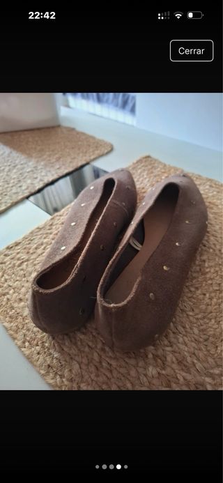 Manoletinas ante tachuelas