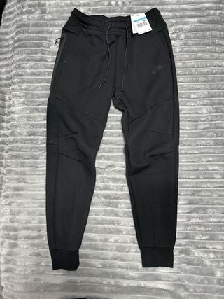 Conjunto Nike Tech Fleece Negro Talla M Original