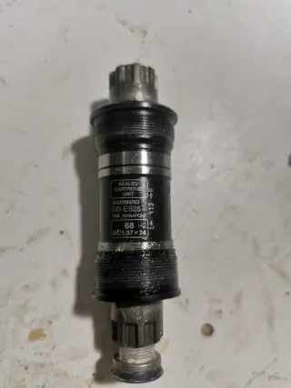 Bielas y Caja Pedalier Shimano