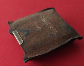 Mechero Dupont Plata antiguo con funda original