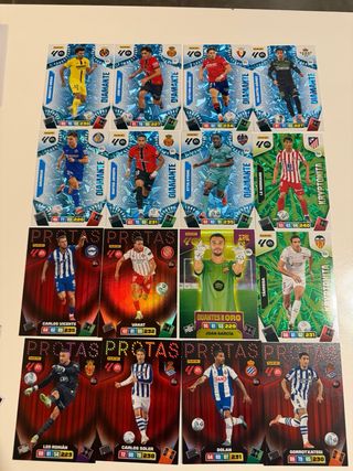 34 Cartas Adrenalyn 25/26 Especiales