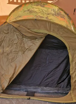 Tienda campaña Quechua 2 Segundos 3 personas