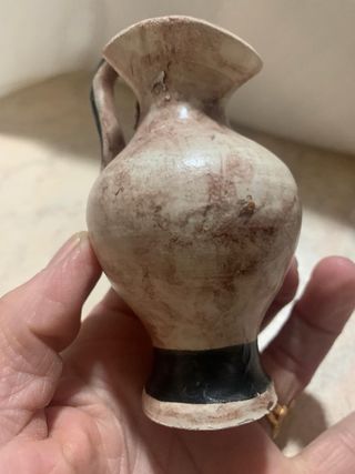 Piccolo vaso decorativo in stile greco antico