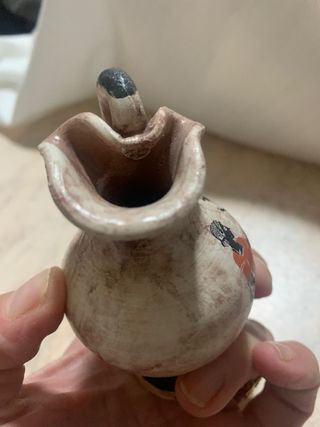 Piccolo vaso decorativo in stile greco antico