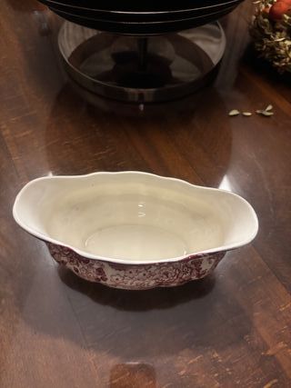 Salsera La Cartuja Rosa Porcelana