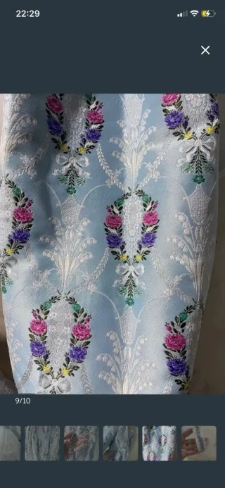 Traje fallera niña de 5 a 9 años