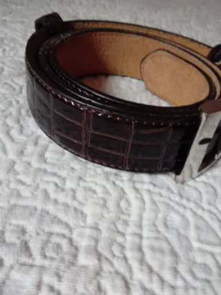 Cinturón Piel Marron