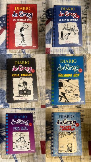 Libros el diario de Greg