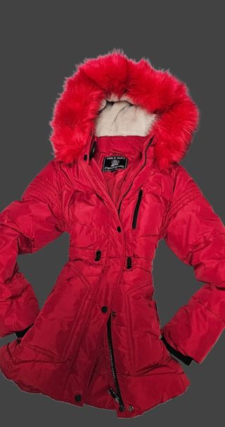 Chaqueta roja mujer talla S