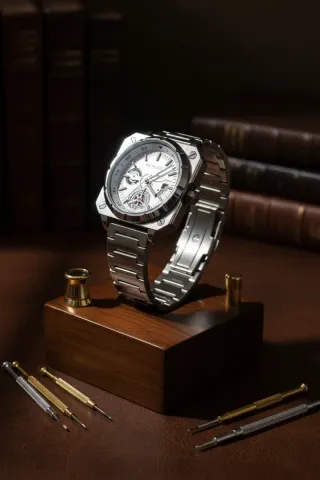 Reloj Skyline Acero Quirúrgico Gran Legado