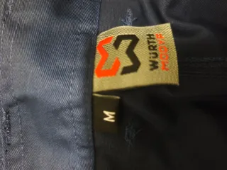 Pantalón de trabajo Würth azul talla M