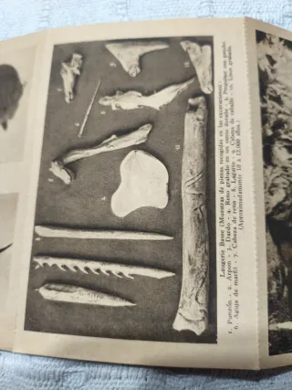 Publicidad muy antigua con  10 postales incorporad