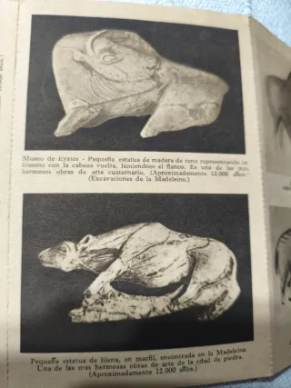 Publicidad muy antigua con  10 postales incorporad