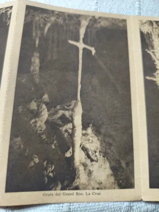 Publicidad muy antigua con  10 postales incorporad