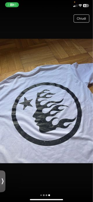 Maglietta Hellstar bianca