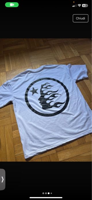 Maglietta Hellstar bianca