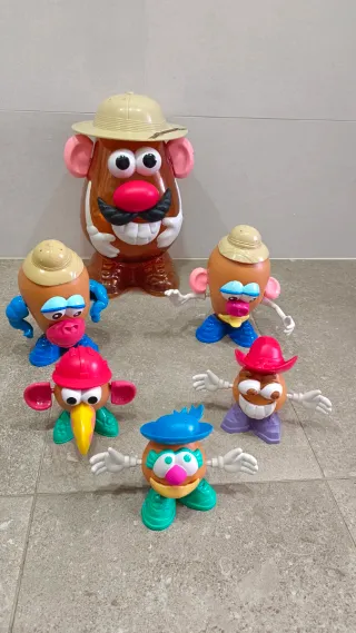 Lote 6 Mr. Potato Head Safari