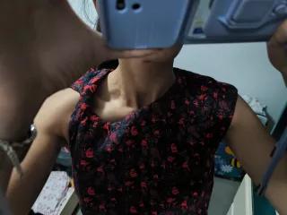 Vestido Mango estampado multicolor