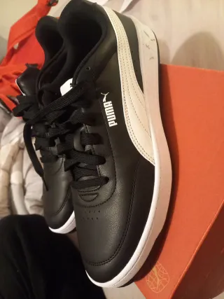 Zapatillas Puma Court Classic Clean como nuevas