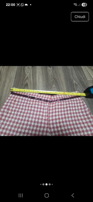 Pantaloni donna Paul & Shark pied-de-poule,M