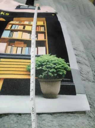 Bolso Tote de Lona estilo Books