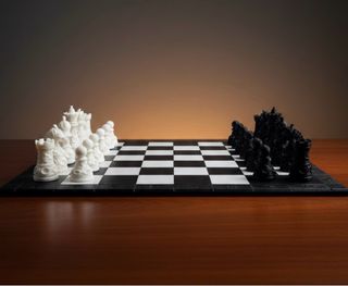 Jogo de Xadrez Completo 32 Peças e Tabuleiro