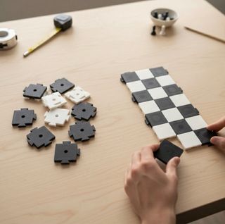 Jogo de Xadrez Completo 32 Peças e Tabuleiro