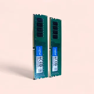 Kit 16gb DDR4 2x 8GB Crucial 2133 MHz memoria ram