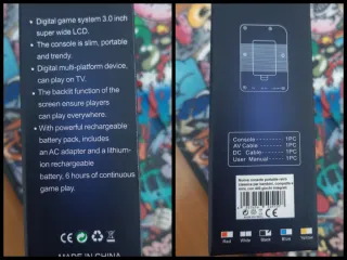 Mini Console Retro Sup 400 in 1 - Nuova