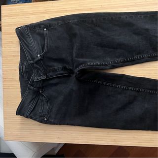 Massimo Dutti Jeans Negros Talla34-36