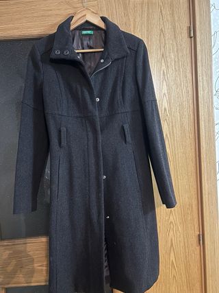 Abrigo Benetton Marrón Talla M