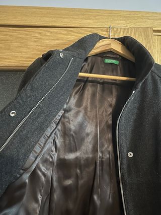 Abrigo Benetton Marrón Talla M