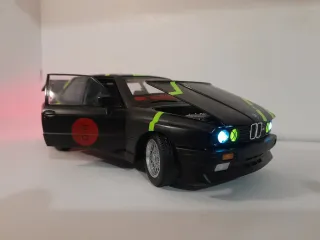 BMW E30 M3 escala 1/18. 21/9 cm aprox