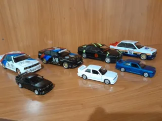 BMW E30 M3 escala 1/18. 21/9 cm aprox