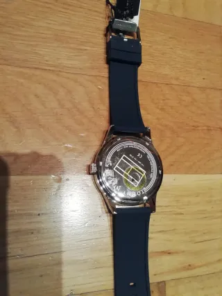 Reloj Tommy Hilfiger Negro y Plateado