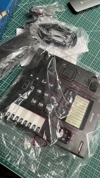 Teléfono Fijo Alcatel Temporis 76 Negro