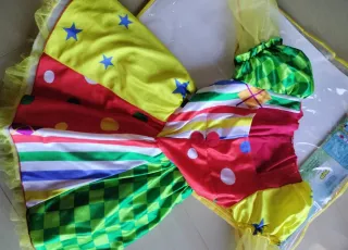 Disfraz Payasa Carnaval Talla 7-9 años