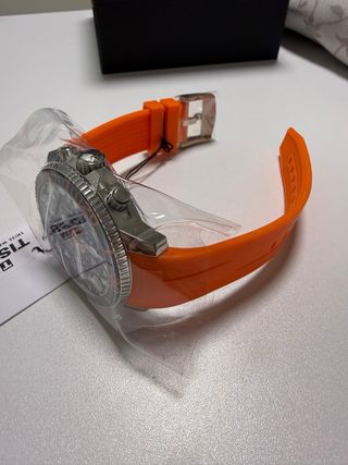 Reloj Tissot Seastar Cronógrafo Naranja